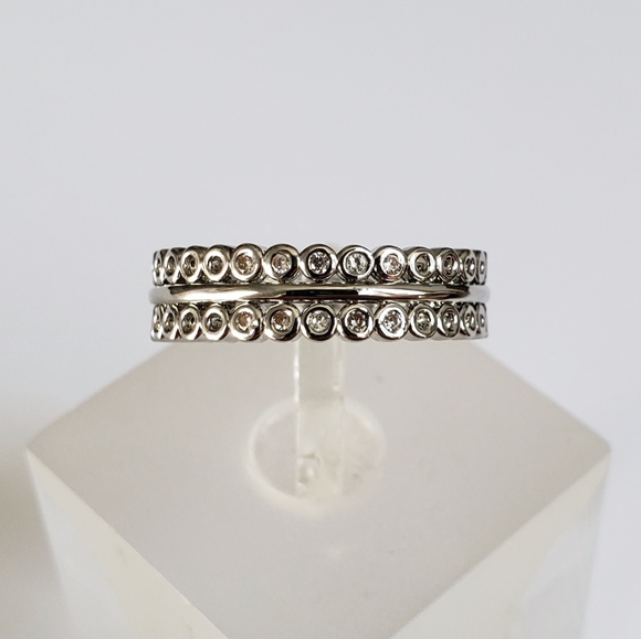 18k Stack Band - Picture 3 of 8